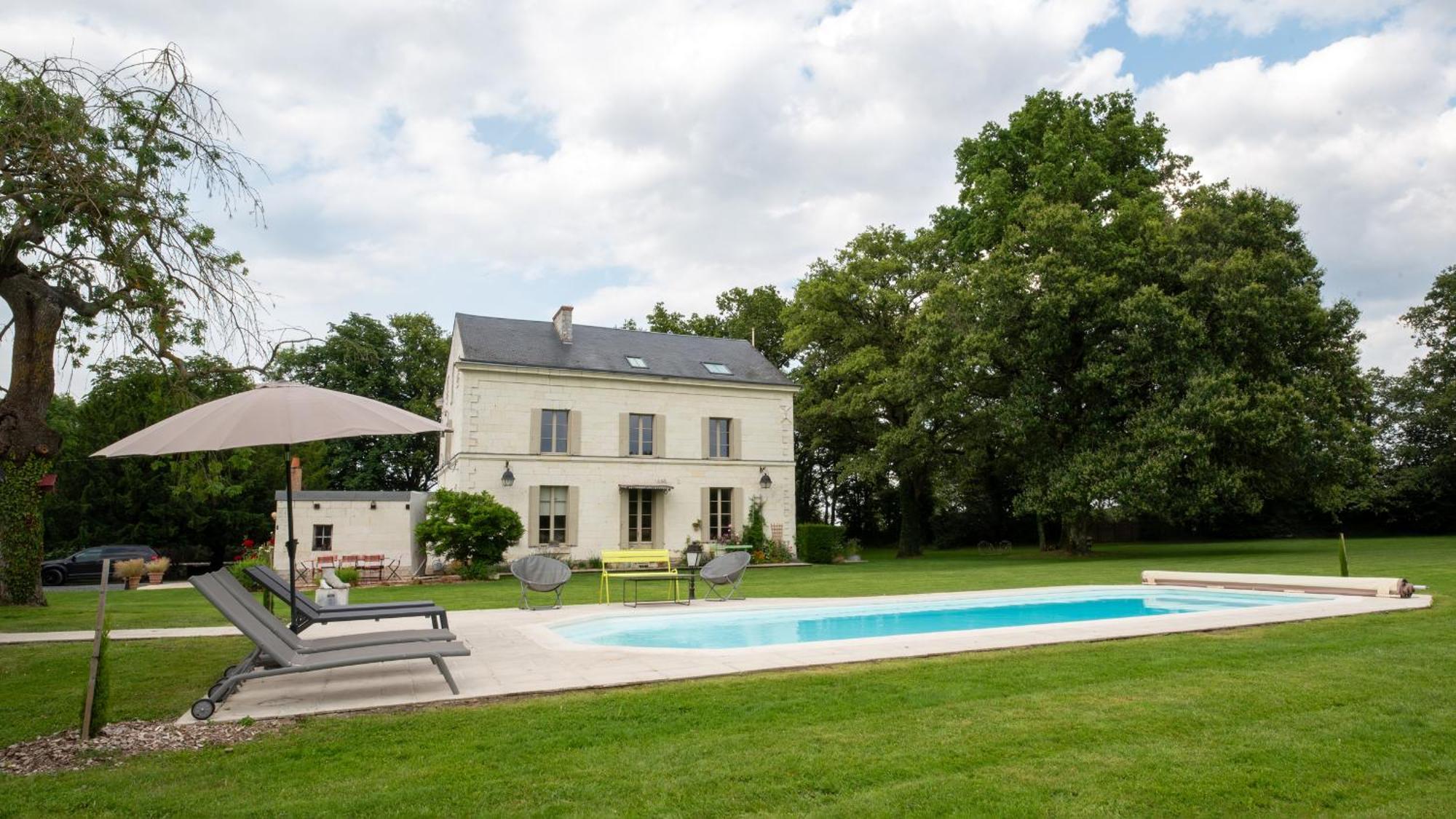 La Gironnerie Bed & Breakfast Loche-sur-Indrois Bagian luar foto